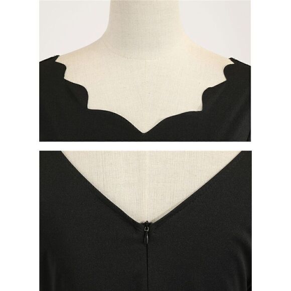 ❤ 4PCS Bundle Minnie Mouse Costume 1950s Retro Pinup Dress & Accessories L NEW - Picture 3 of 12